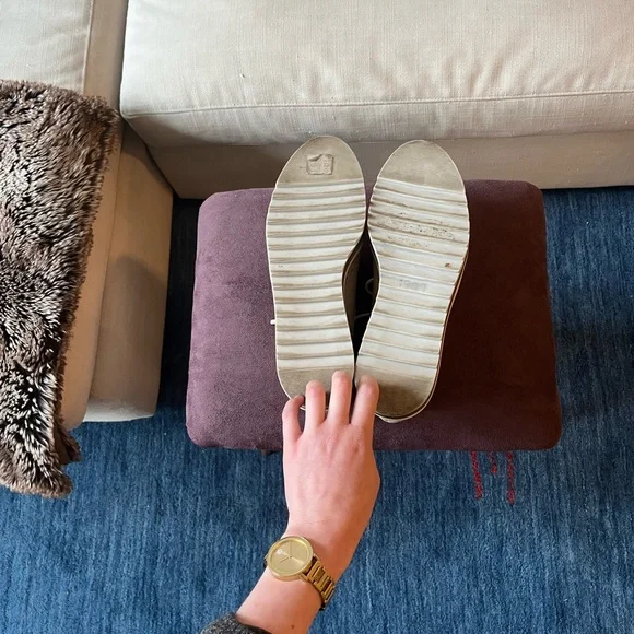 Zimmermann Cream Platform with Brogue Detailing - Picture 8 of 8